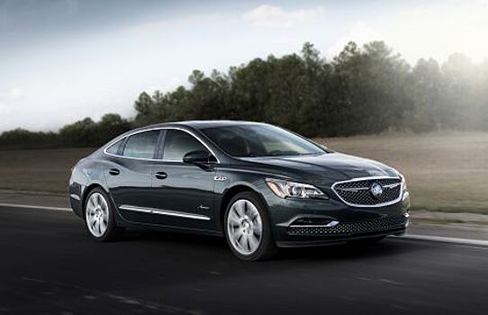 Buick LaCrosse Avenir: цена не является отныне тайной
