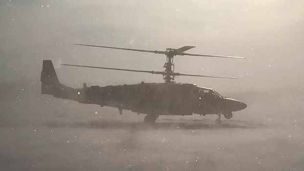 Экипаж Ка-52М застал врасплох живую силу и бронированную технику ВСУ