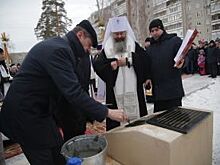 Митрополит Кирилл и Андрей Козицын заложили новый храм в Верхней Пышме