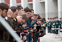 26 июня в Парке Победы поздравили выпускников Первого казачьего университета