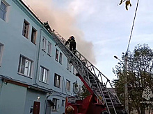 Площадь пожара в Иванове составляет 500 кв. м