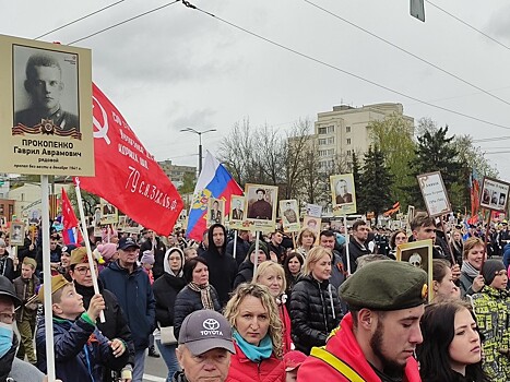 По Владимиру прошел «Бессмертный полк»