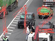 На месте аварии с Gelandewagen в Москве заметили дочь миллиардера