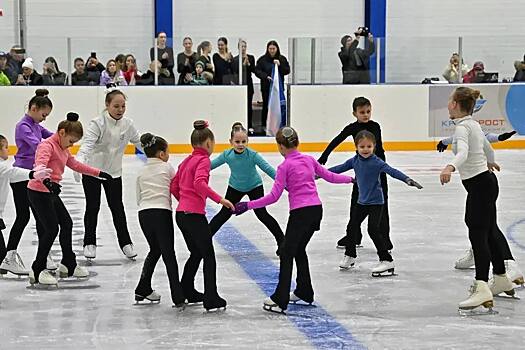Глава Минспорта России открыл ледовую площадку в Калужской области