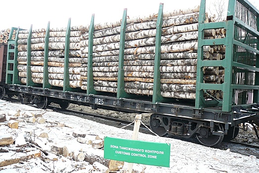 Нижегородские таможенники возбудили дело на предпринимателя, вывозившего лес в Китай