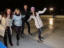 В центре Нижнего Новгорода впервые открылся искусственный каток