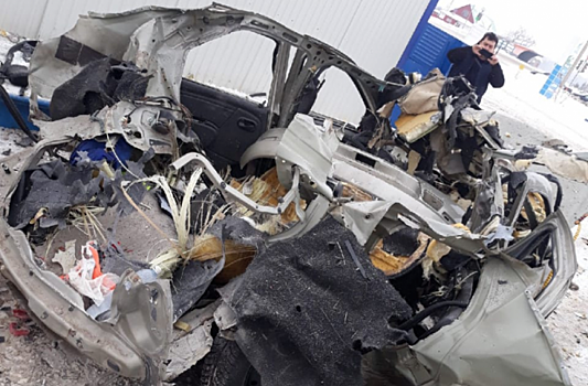 В Башкирии на заправке взорвался автомобиль