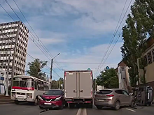 Четыре машины столкнулись на Сормовском шоссе