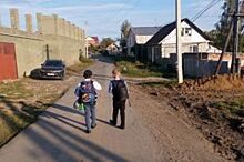 «Горные» школьники. Дети под Барнаулом с трудом ходят на учебу