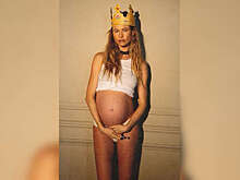 Беременная третьим ребенком Бехати Принслу выложила забавные фото