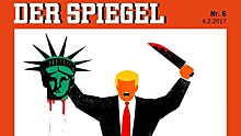 Spiegel объяснил выпуск обложки с Трампом "защитой демократии"