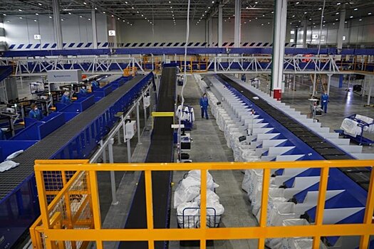 В "Преображенке" открыли логистический центр Почты России