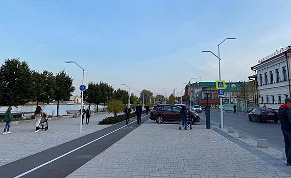 В Казани на улице Марджани ограничена скорость автомобилей до 20 км/ч