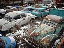 В Ставрополе есть свалка, где доживают свой век советские автомобили