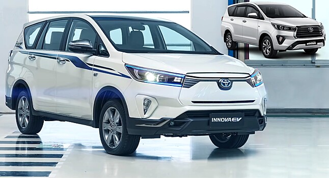 Концепт Toyota Innova EV дебютирует в Индонезии в виде электрического минивэна