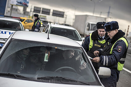 В Москве водитель укусил полицейского при проверке документов