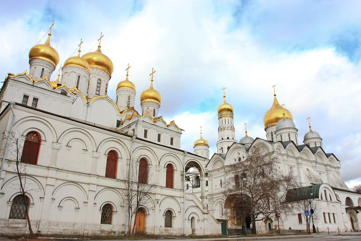 Соборная площадь, Москва, Россия, Европа