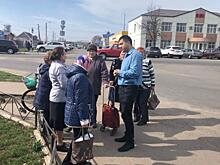 Курская область: в Солнцево убрали пешеходные переходы