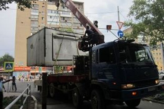 Власти Самары демонтировали очередной незаконный киоск