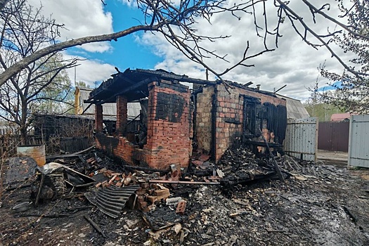 Уралец поджег садовый домик с приятелями, не пустившими его внутрь