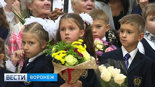 Благотворительная акция и торжественные линейки. Как воронежские школьники встретили 1 сентября