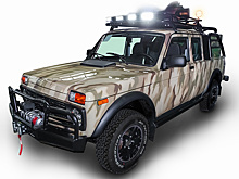 Lada 4×4 превратили в пикап для охотников