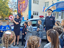 В Оренбурге сотрудники Госавтоинспекции провели уроки дорожной безопасности для учащихся лицея
