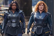 Мелисса МакКарти и Октавия Спенсер примеряют супергеройские костюмы на съемках комедии «Громовая сила»