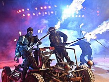 "Ночные волки" показали русские народные сказки