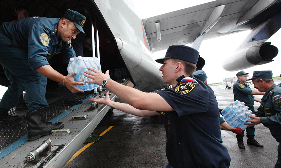 Пострадавшим от наводнения в Дагестане доставлено более 20 тонн гуманитарной помощи