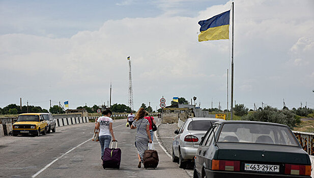 На границе Украины и Крыма произошла стрельба