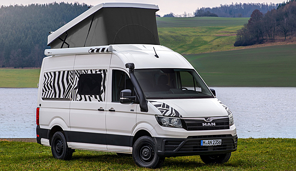 На базе фургонов MAN TGE сделали новые кемперы