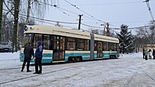 Петербургские власти осмотрели обновленные трамваи