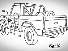 Появились фото таинственного Ford со съемными дверями