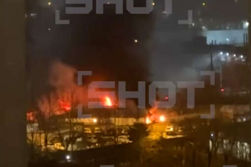 Пожар на складах в Москве локализован на 250 квадратах