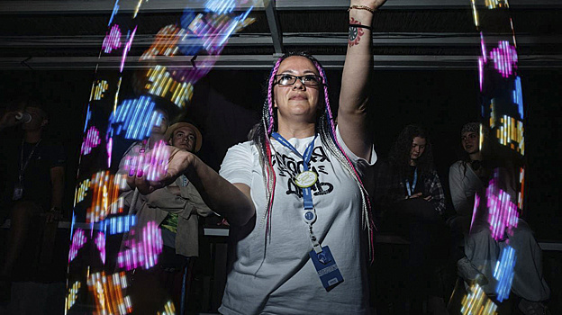 Артисты ноябрьского театра огня прошли обучение в арт-школе на «Тавриде»