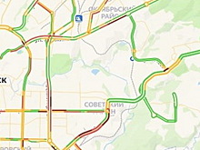 Томск встал в 9-бальных пробках вечером в пятницу