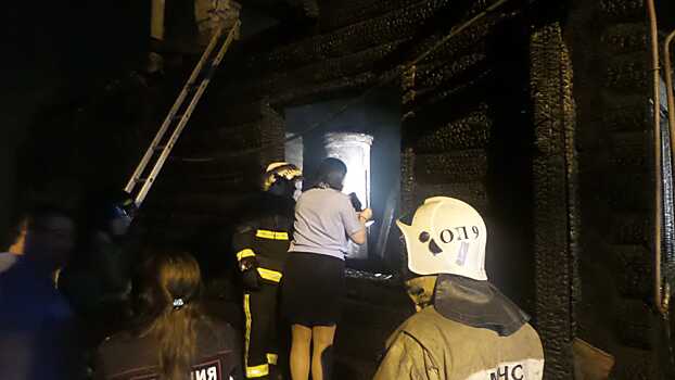 В пожаре в Косулино погибли два человека