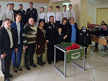 17 января в Курское в школе-интернате №4 состоялось открытие Парты Героя Дениса Каменева