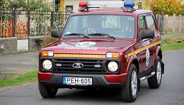 «Нивы» послужат в полиции и пожарной охране Венгрии
