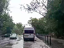 Новое озеро в Астрахани обнаружено на улице Луконина (видео)