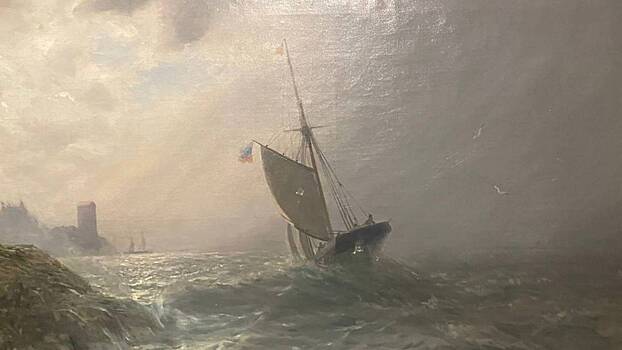 Правоохранители нашли похищенную из МГУ картину «Бурное море»