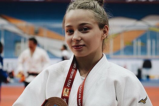 Дзюдоистка Кристина Дудина завоевала бронзу турнира «Большого шлема» в Астане