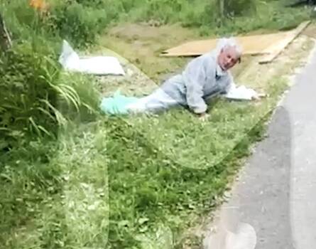 Странное поведение вколовшего себе препарат для усыпления овец россиянина сняли на видео