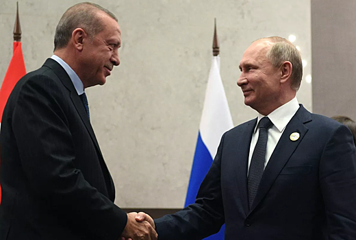 Эрдоган поблагодарил Путина