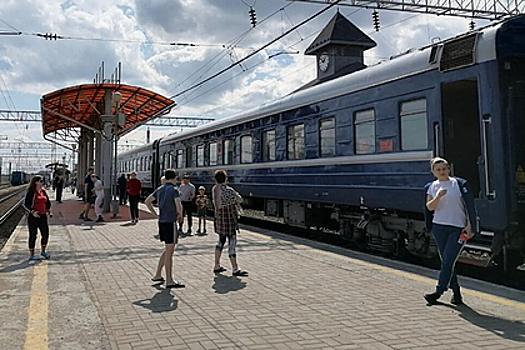 Туристы круизного поезда «Жемчужина Юга» посетили Дербент
