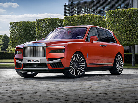 Первые изображения обновленного Rolls-Royce Cullinan