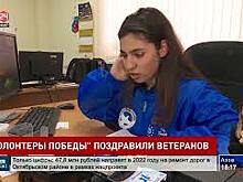 &laquo;Волонтеры Победы&raquo; поздравили ветеранов с Днем защитников Отечества
