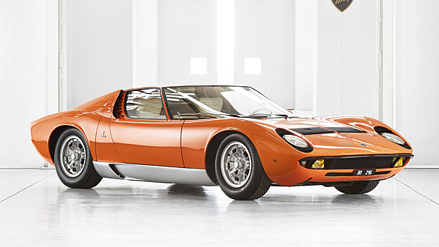 Lamborghini Miura стала звездой Пеббл Бич