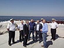 Заместитель министра транспорта РФ Юрий Цветков ознакомился с ходом реализации инвестпроектов холдинга «Новотранс» в порту Усть-Луга